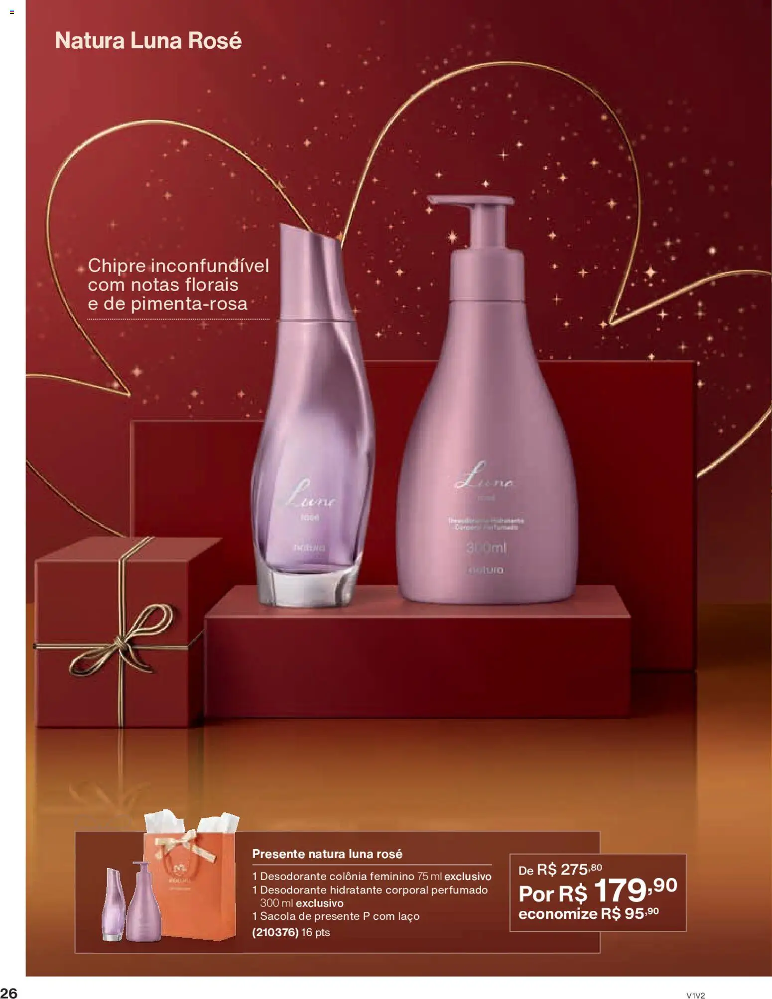 Natura Folheto - válido de 26.11.2025 | Página: 26 | Produtos: Hidratante corporal, Desodorante