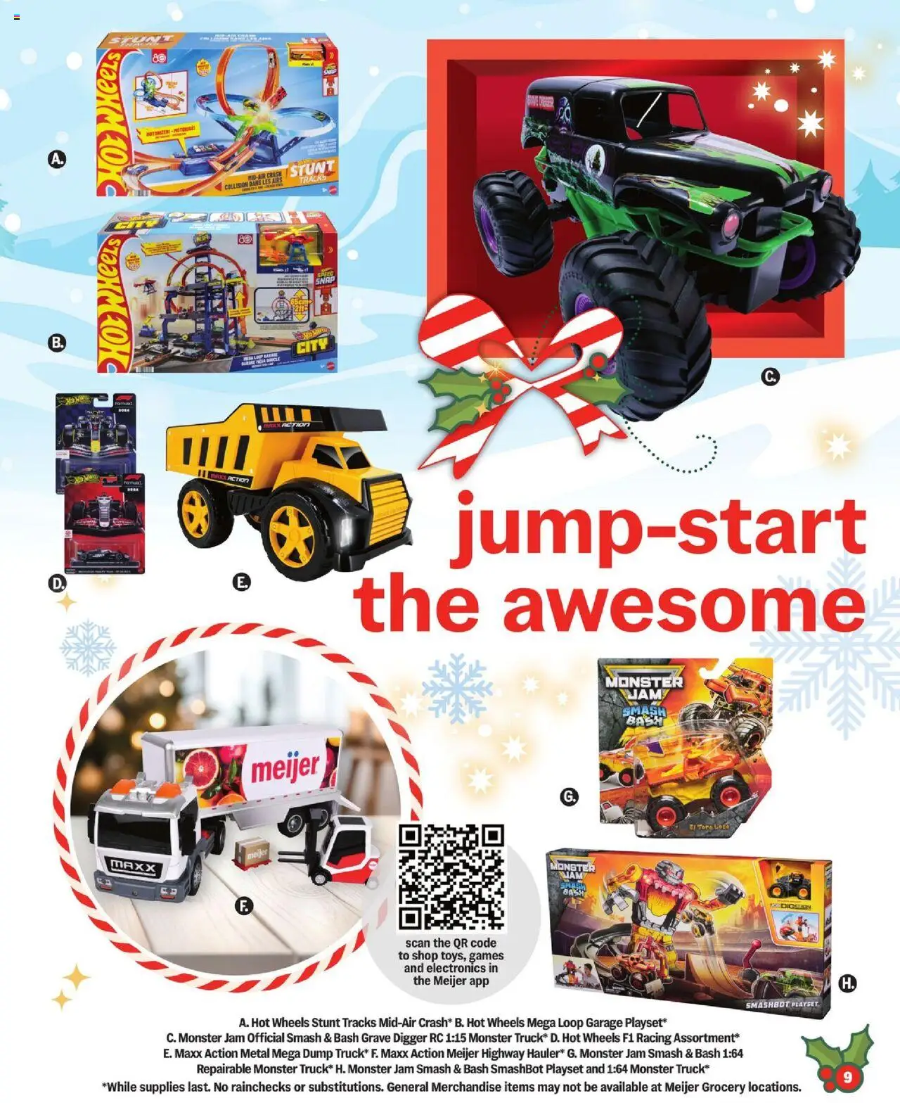 Meijer Pullout Toy - MI - valid from 08.10.2025 | Page: 9 | Products: Hoe, Digger