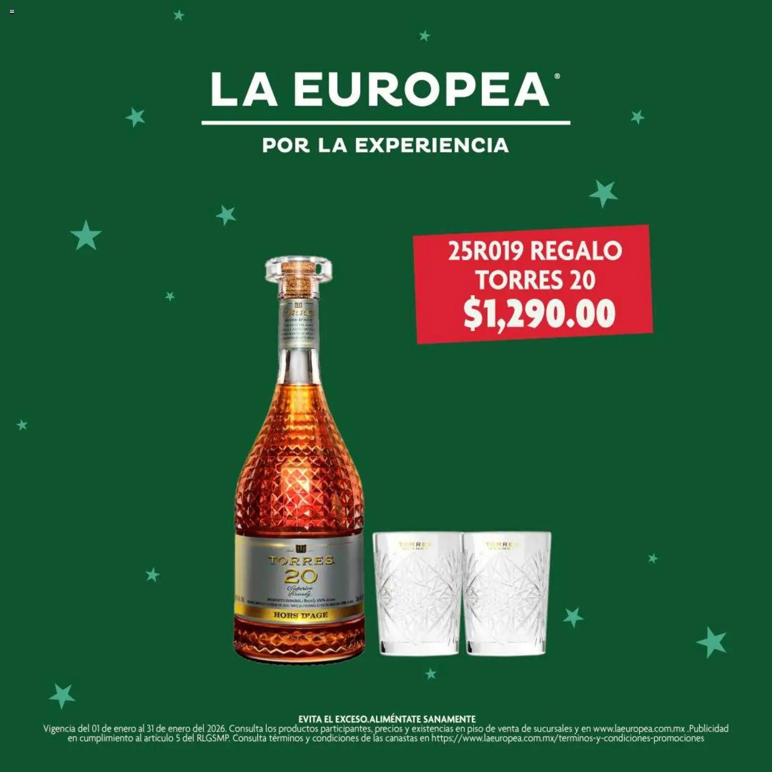 Nuevas ofertas de La Europea válidas en toda la República Mexicana desde el 01.01.2026. ¡Encuentra las mejores ofertas en La Europea catálogo Botellas pensadas para regalar grandes momentos! | Página: 2