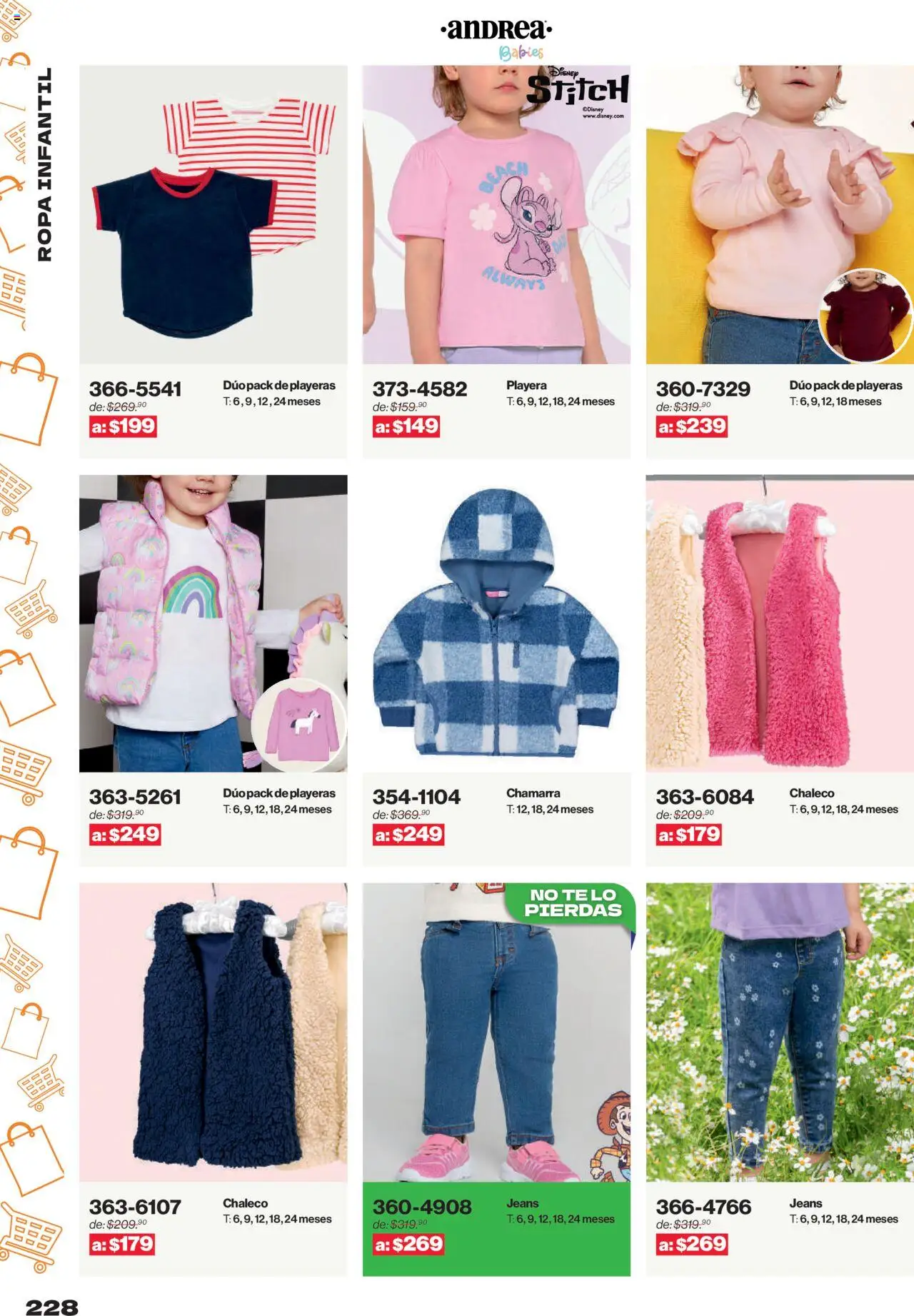 Nuevas ofertas de Andrea válidas en toda la República Mexicana desde el 10.08.2025. ¡Encuentra las mejores ofertas en Andrea - Catálogo Outlet! | Página: 228 | Productos: Chaleco, Chamarra, Playera, Té