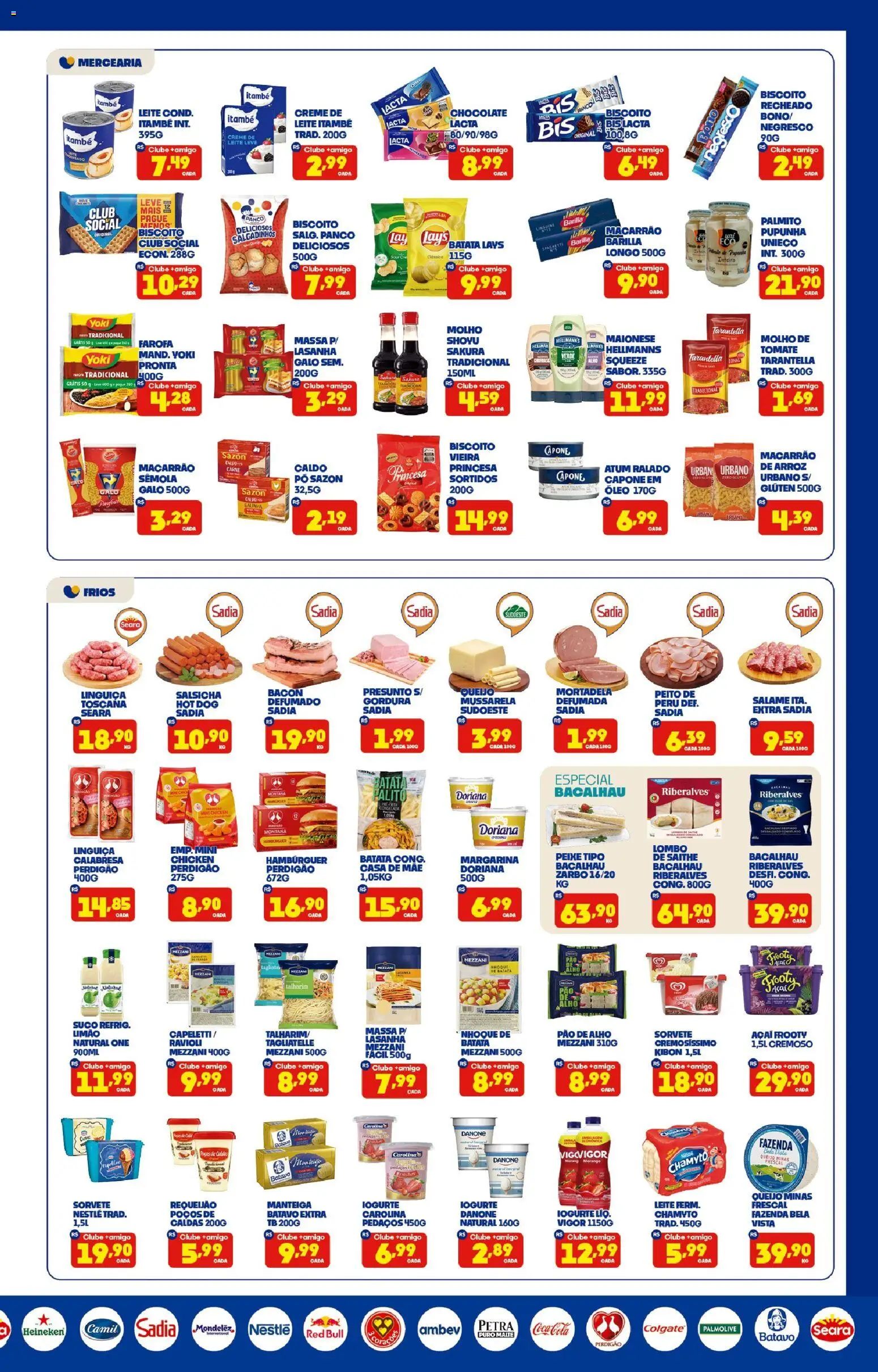 Boa Supermercados Folheto - válido de 12.12.2025 | Página: 3 | Produtos: Biscoito, Doriana, Pão, Hambúrguer