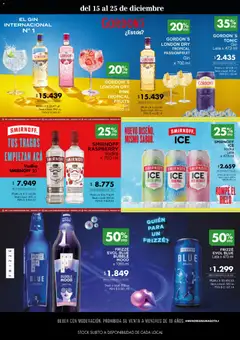 Vista previa Jumbo - Especial Bebidas válido desde el 15.12.2025 | Página: 5 | Productos: Vodka, Gin, Uva