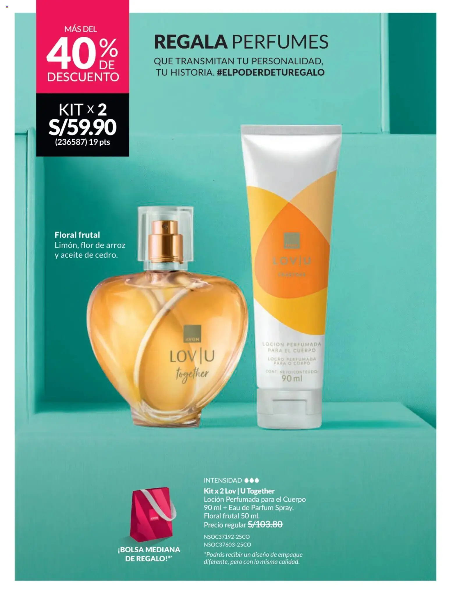 Catálogo Avon válido desde 20.02.2026 | Página: 97 | Productos: Aceite, Arroz, Empaque