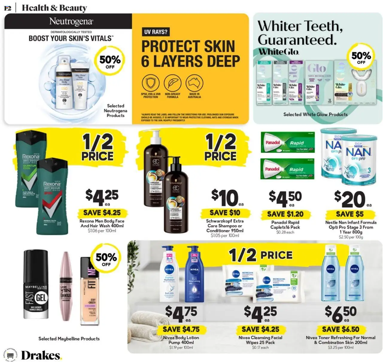 Drakes catalogue - valid from 01.10.2025 | Page: 12 | Products: Shampoo, Conditioner, Lotion, Toner