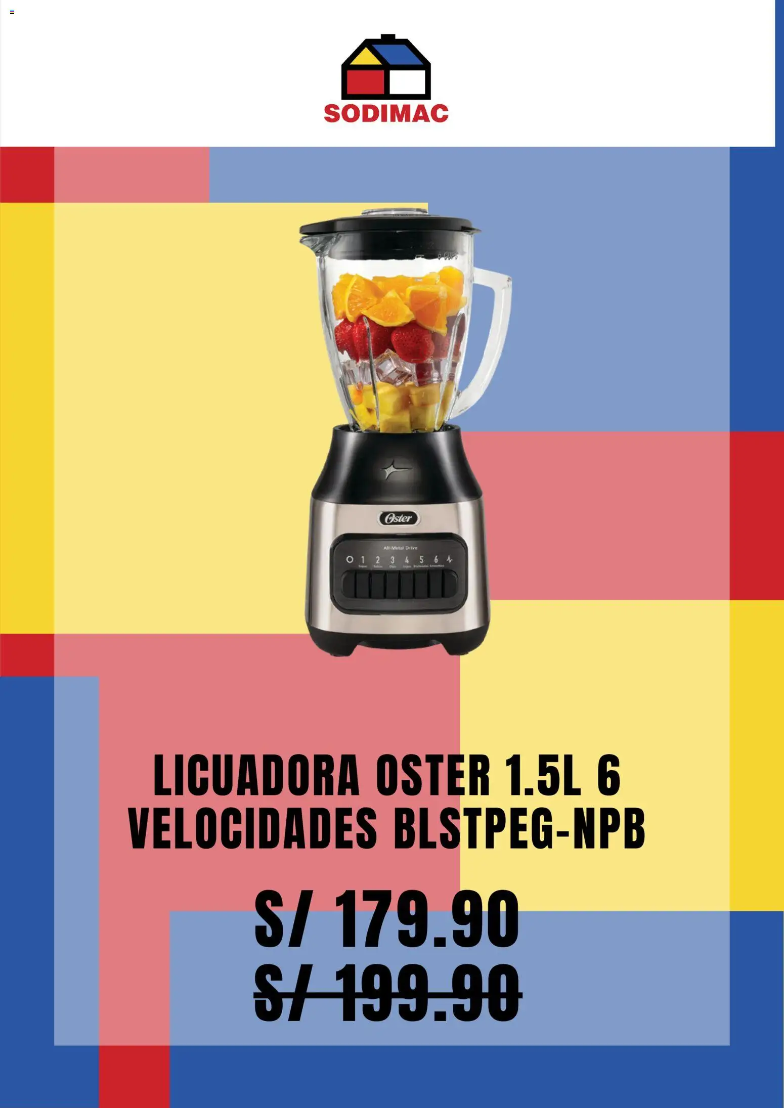 Catálogo Sodimac válido desde 03.11.2025 | Página: 11 | Productos: Licuadora