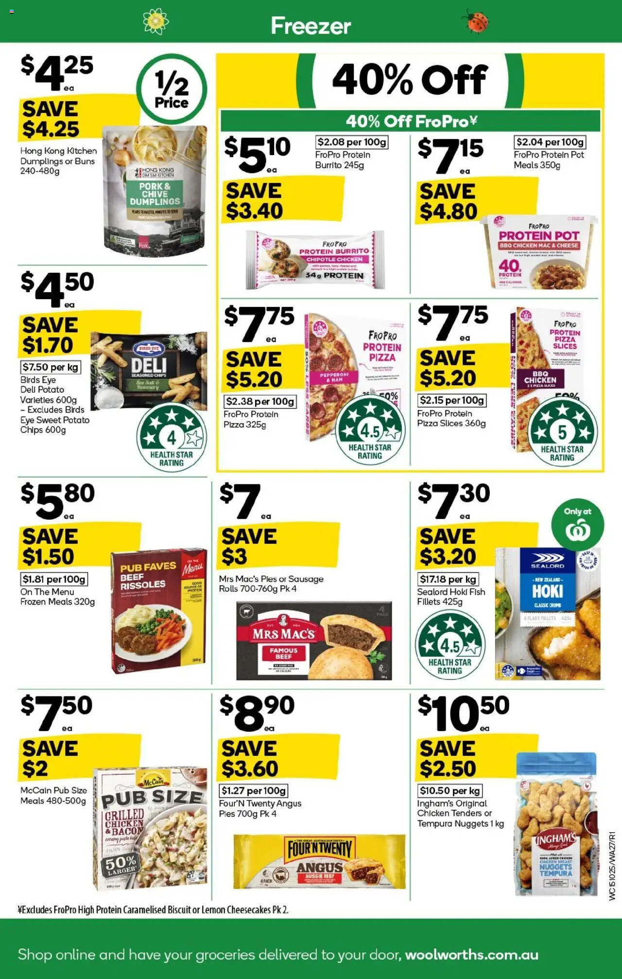 Woolworths catalogue - valid from 15.10.2025 | Page: 27 | Products: Pizza, Pork, Chips, Lemon