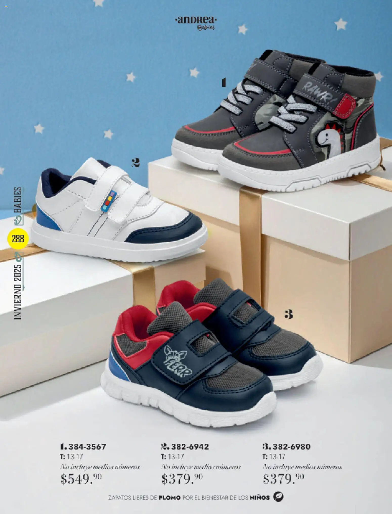 Nuevas ofertas de Andrea válidas en toda la República Mexicana desde el 26.11.2025. ¡Encuentra las mejores ofertas en Andrea catálogo Invierno! | Página: 288 | Productos: Zapatos