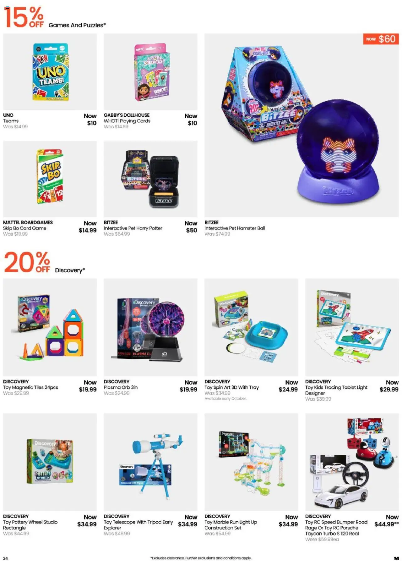 Myer catalogue - valid from 15.09.2025 | Page: 24 | Products: Light, Tablet, Game