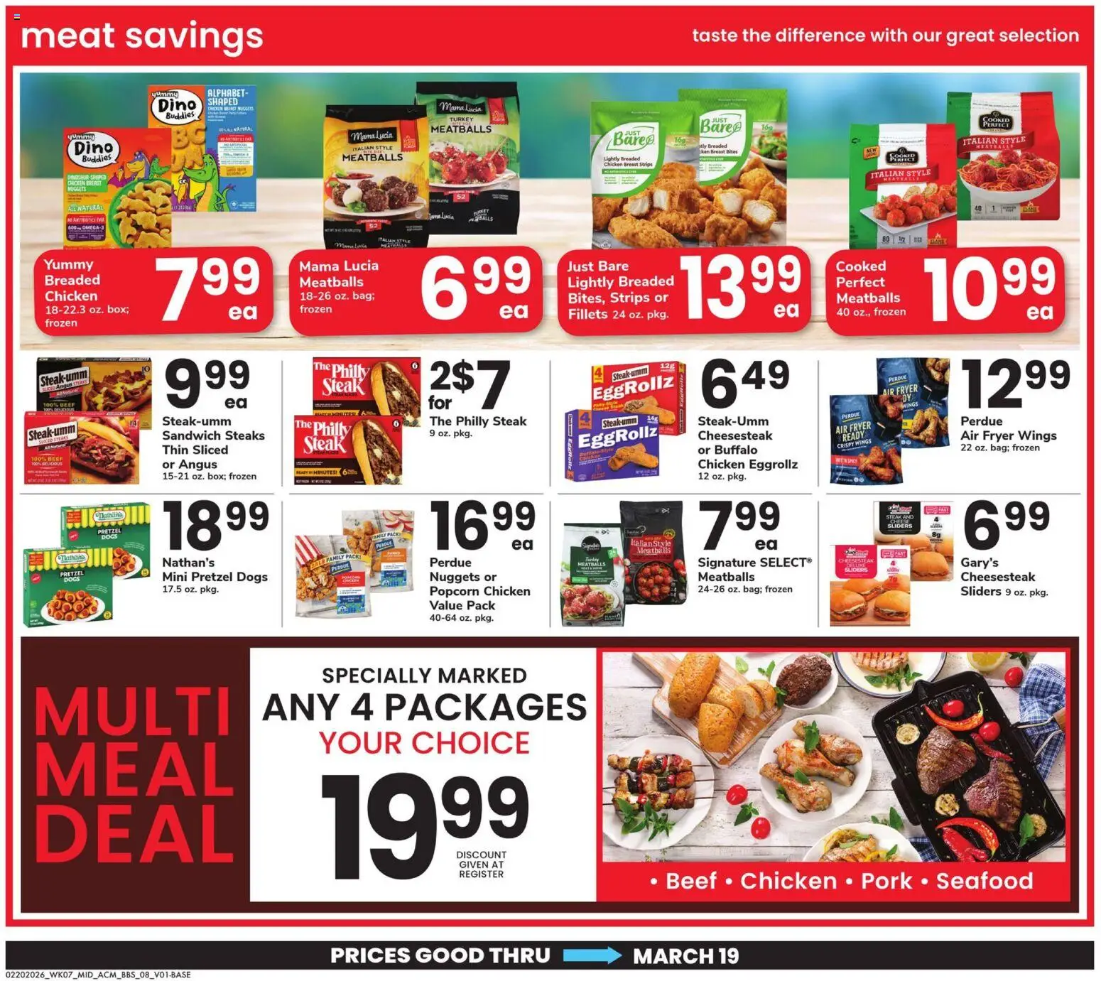 Acme Big Book of Savings - valid from 20.02.2026 | Page: 8 | Products: Fryer, Beef
