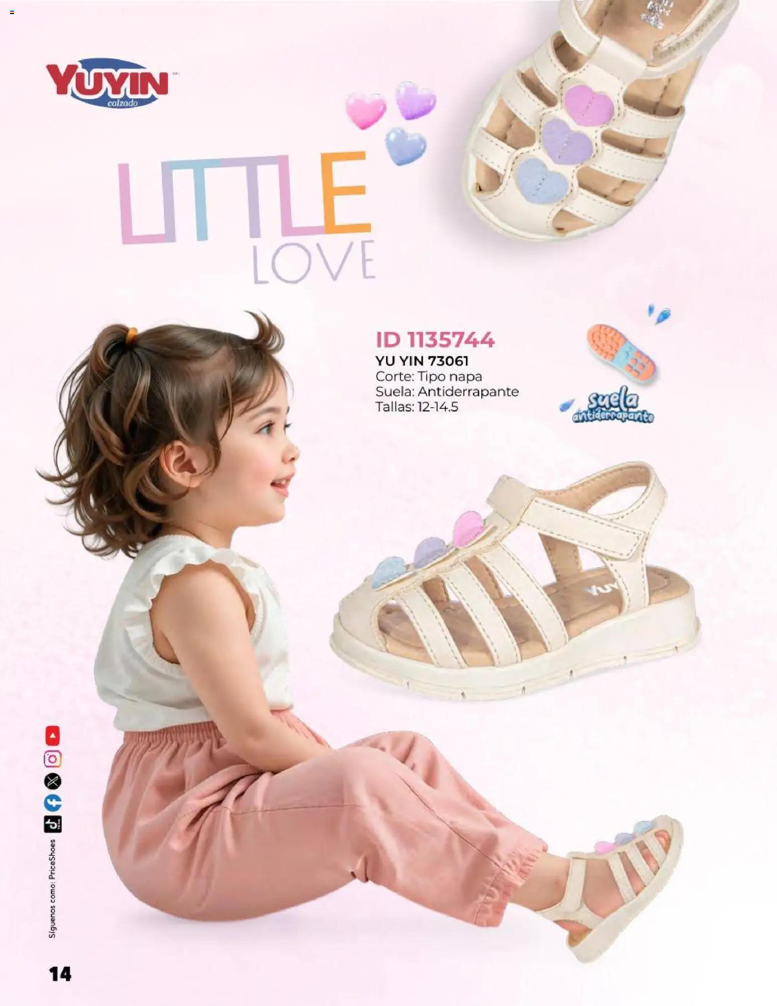 Nuevas ofertas de Price Shoes válidas en toda la República Mexicana desde el 27.10.2025. ¡Encuentra las mejores ofertas en Price Shoes catálogo Kids todo en uno! | Página: 14