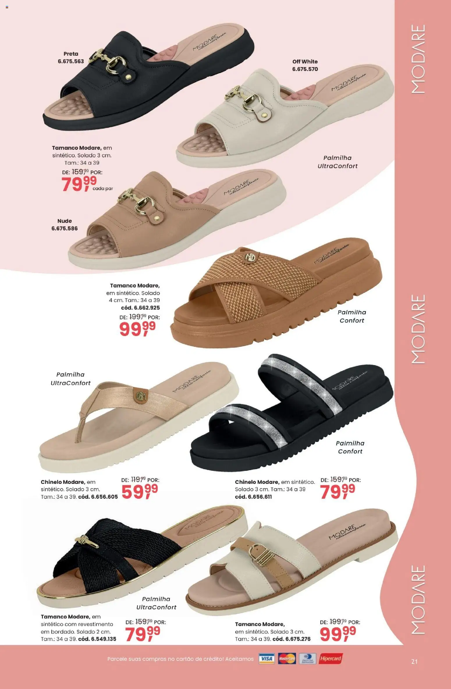 Quatro Estações Folheto - válido de 03.03.2026 | Página: 21 | Produtos: Palmilha