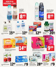 Preview of Quality Foods weekly flyer / circulaire from shop Quality Foods valid from 16.10.2025 | Page: 14 | Products: Shampoo, Body wash, Milk, Oranges