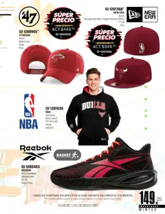Vista previa de Price Shoes catálogo Importados Winter 2025  , nuevo folleto de la tienda, válido en México a partir del 11.11.2025 | Página: 149 | Productos: Gorra, Algodón, Sudadera, Vino