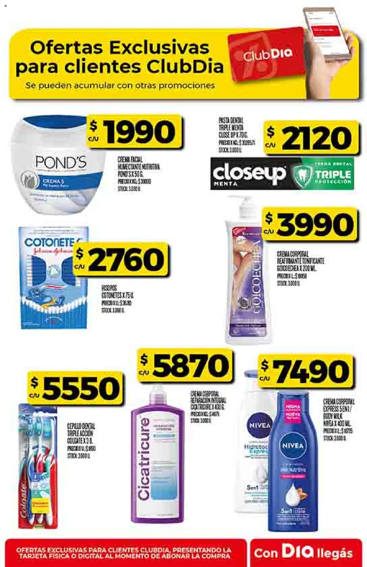 Supermercado DIA Ofertas │ válido desde el 25.02.2026 | Página: 55 | Productos: Body, Cepillo, Pasta, Crema