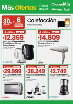 Changomas ofertas │ válido desde el 17.07.2025 | Página: 10 | Productos: Horno, Cafetera, Jarra, Horno eléctrico