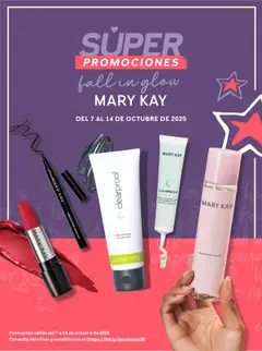 Vista previa de Mary Kay catálogo, nuevo folleto de la tienda, válido en México a partir del 07.10.2025