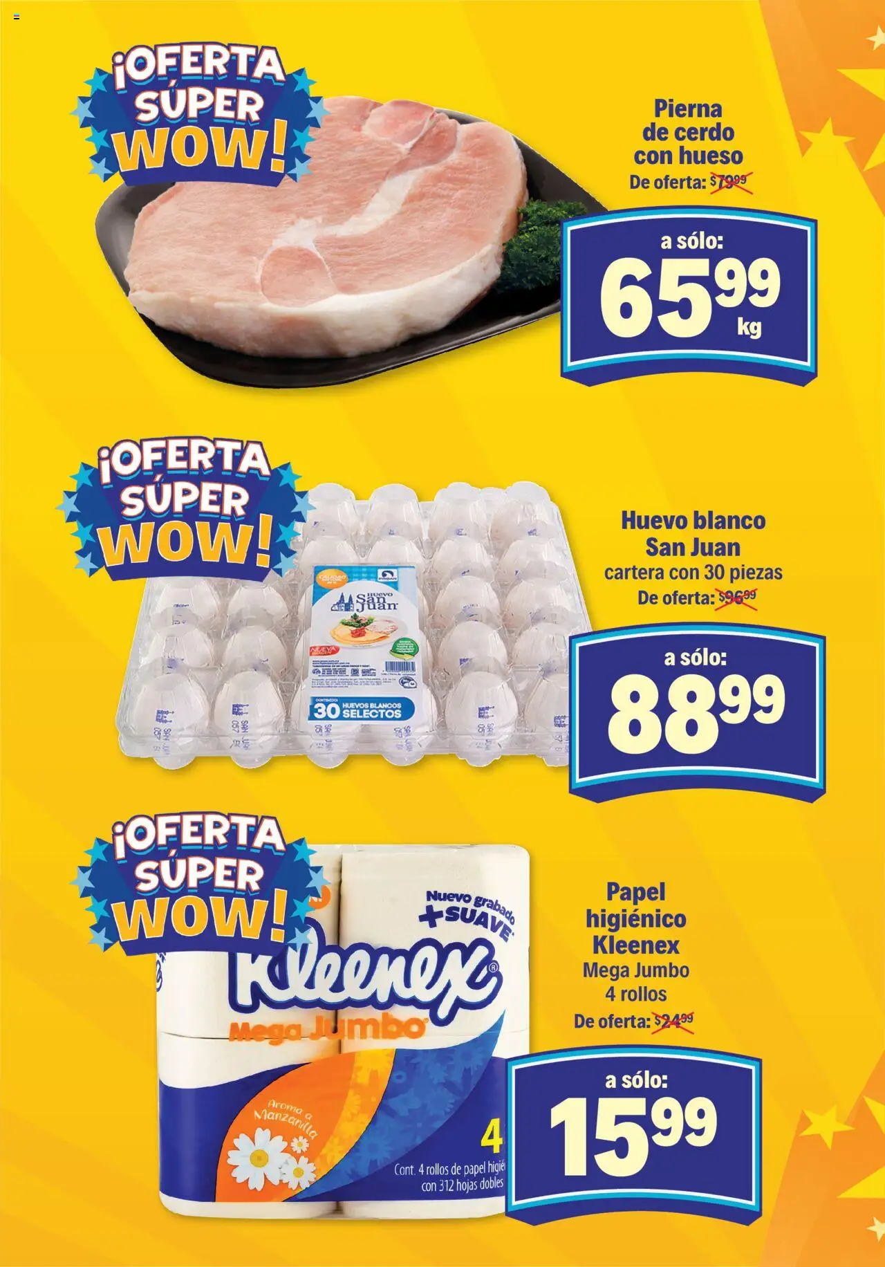 Nuevas ofertas de S-Mart válidas en toda la República Mexicana desde el 14.10.2025. ¡Encuentra las mejores ofertas en S-Mart - Folleto de Feria - Nuevo Laredo! | Página: 1 | Productos: Huevo, Huevos, Cerdo, Papel higiénico