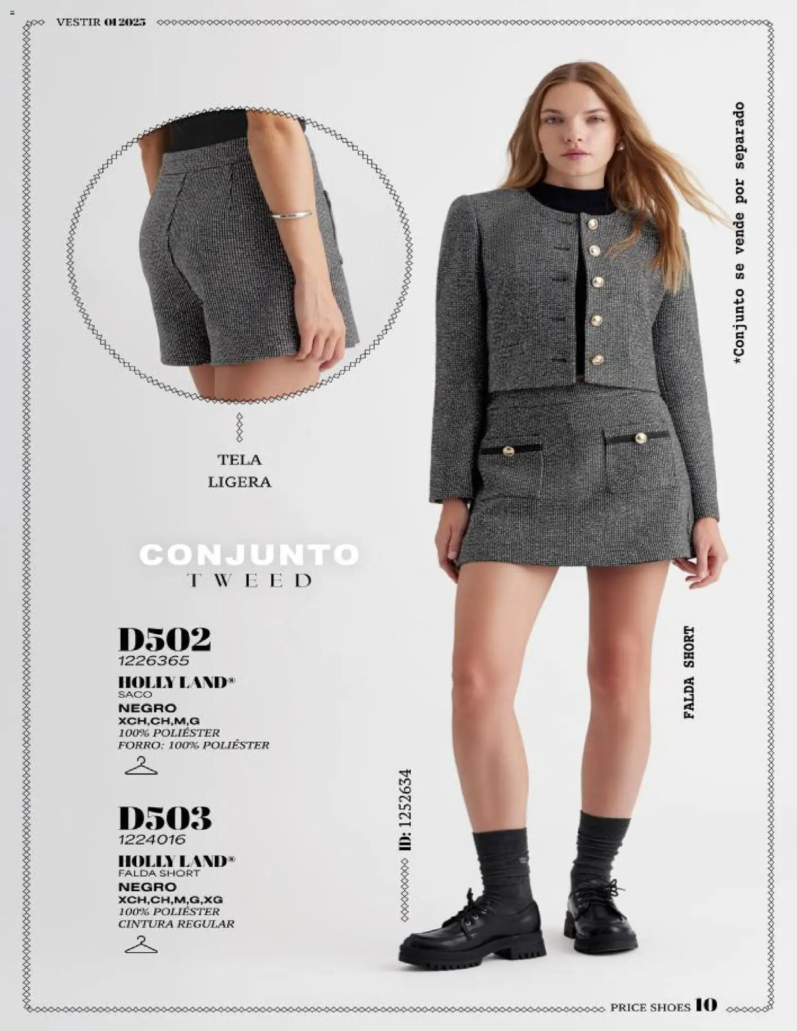 Nuevas ofertas de Price Shoes válidas en toda la República Mexicana desde el 12.11.2025. ¡Encuentra las mejores ofertas en Price Shoes catálogo Vestir otoño/invierno! | Página: 10 | Productos: Conjunto, Falda, Short