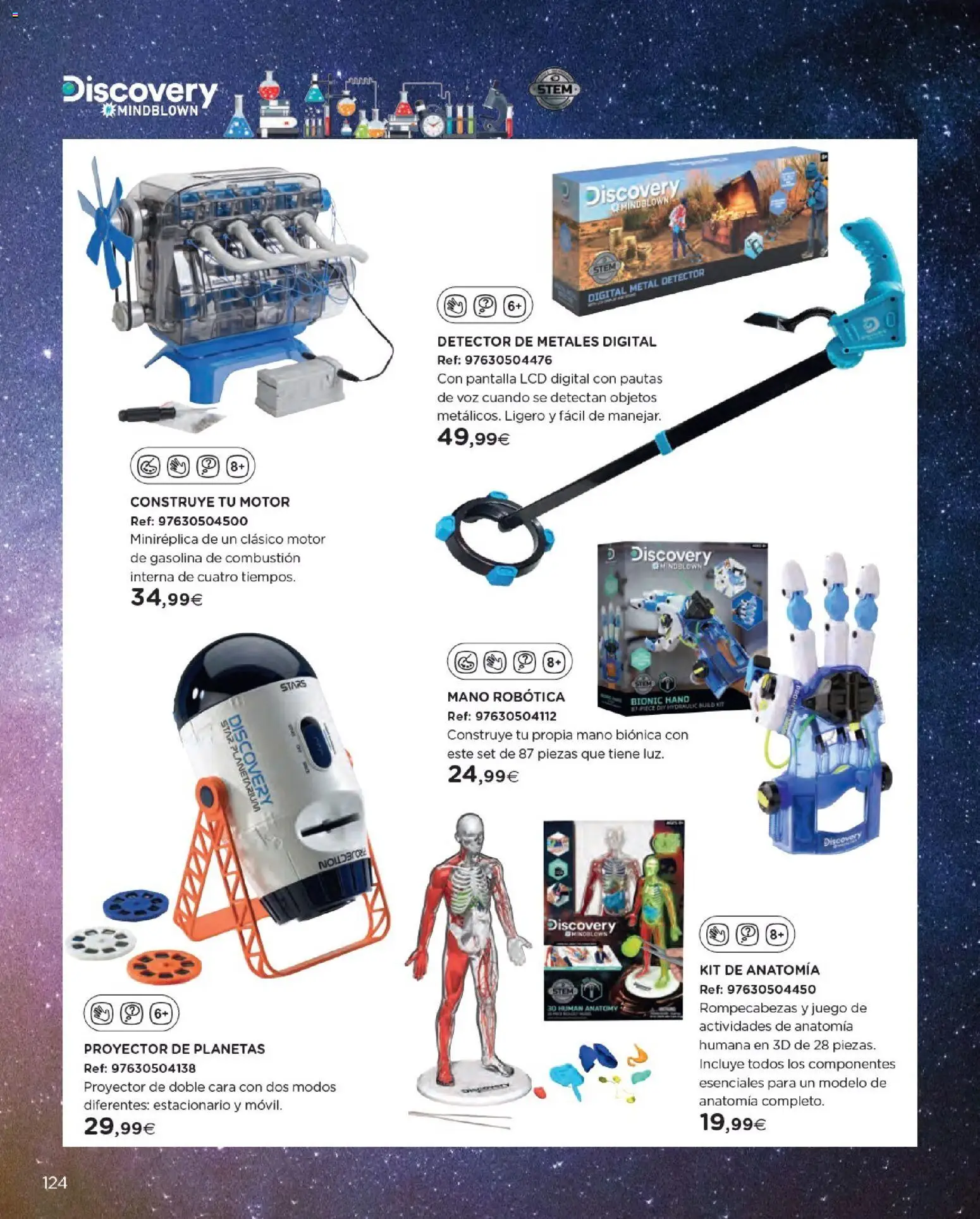 Nuevas ofertas de El Corte Inglés válidas en toda la República Mexicana desde el 27.10.2025. ¡Encuentra las mejores ofertas en El Corte Inglés catálogo Juguetes! | Página: 124 | Productos: Proyector, Juego