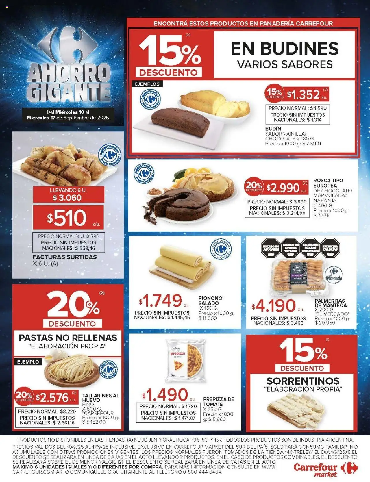 Carrefour Market catálogo - Chubut │ válido desde el 10.09.2025 | Página: 16 | Productos: Teléfono, Caso, Huevo, Chocolate