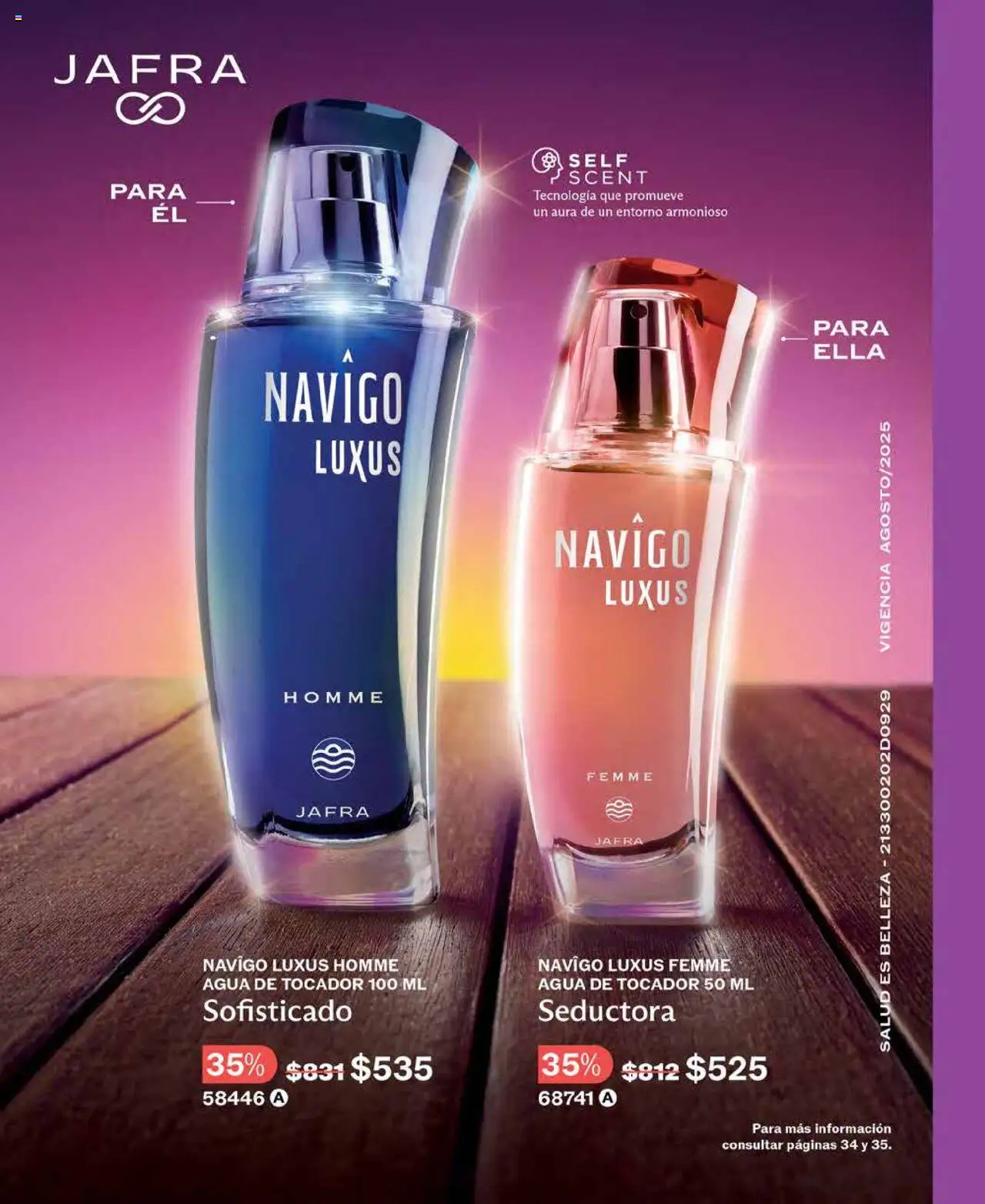 Nuevas ofertas de JAFRA válidas en toda la República Mexicana desde el 01.08.2025. ¡Encuentra las mejores ofertas en JAFRA - Catálogo! | Página: 112 | Productos: Agua