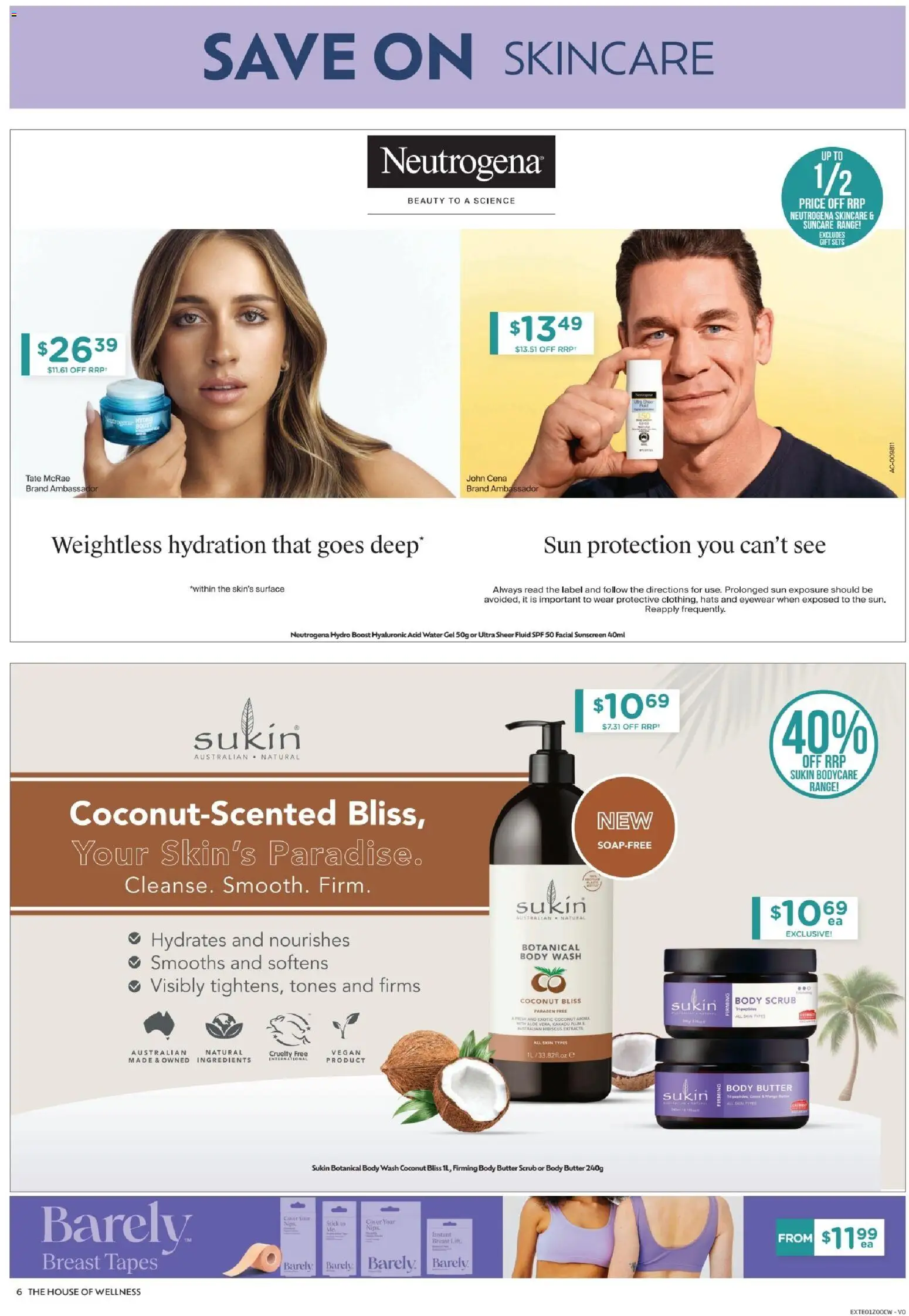 Chemist Warehouse catalogue - valid from 15.01.2026 | Page: 6 | Products: Butter, Body butter, Body scrub, Sun protection