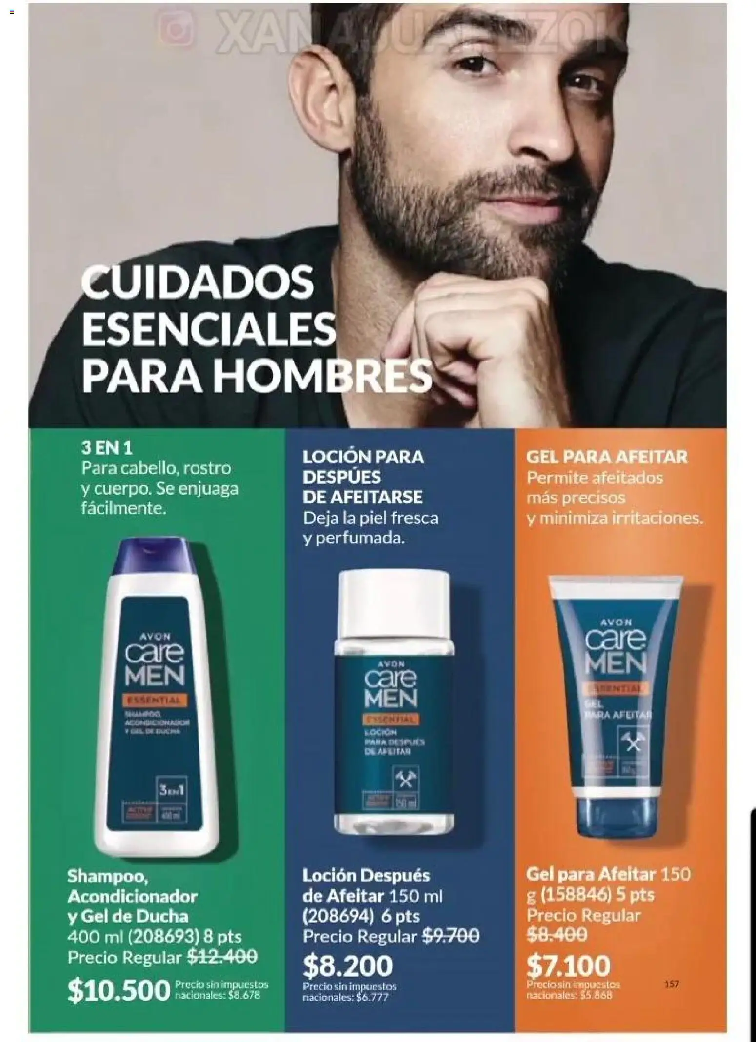 Catálogo AVON Campaña 15/2025 │ válido desde el 23.10.2025 | Página: 146 | Productos: Ducha, Acondicionador, Gel de ducha, Loción