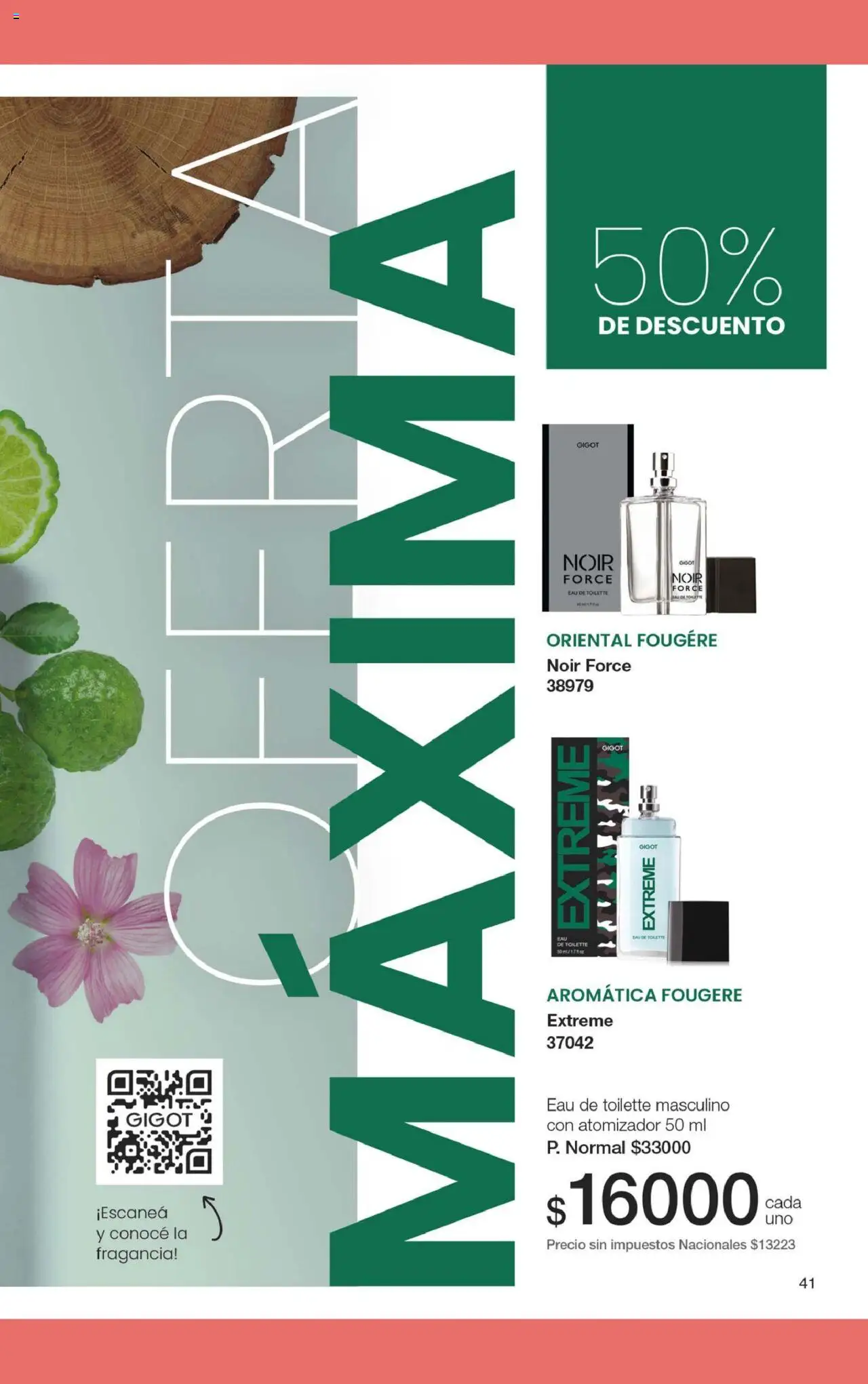 Gigot catálogo │ válido desde el 12.08.2025 | Página: 75 | Productos: Fragancia, Eau de toilette