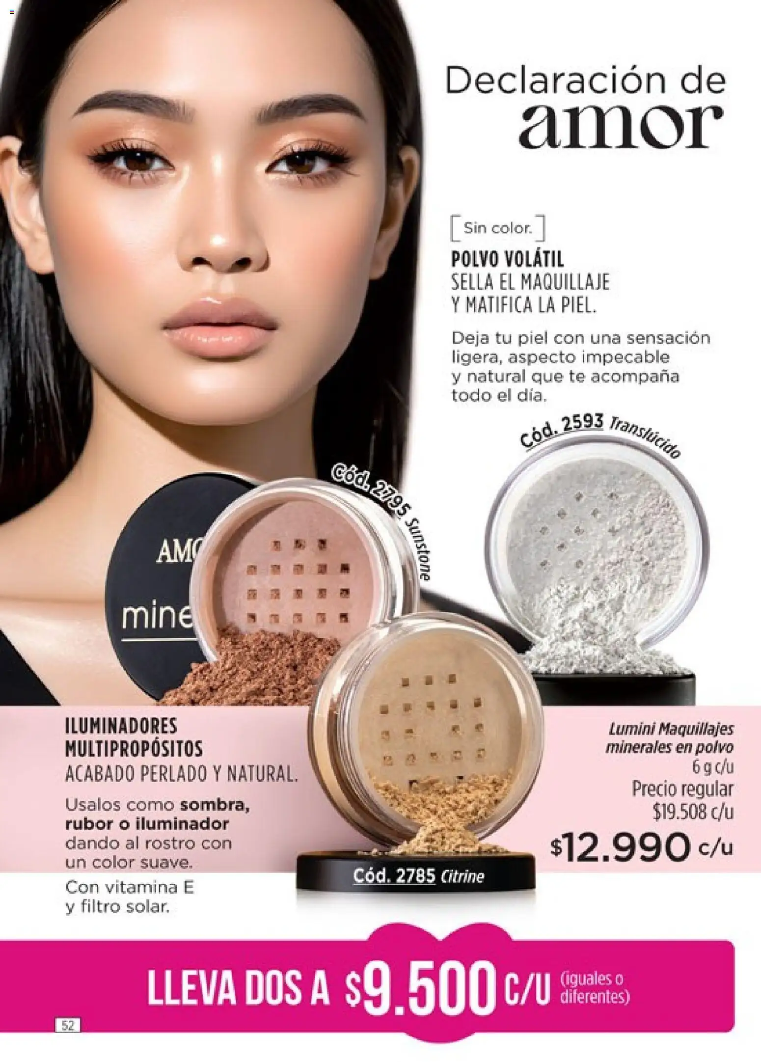 Catálogo Amodil Campaña 2 │ válido desde el 01.02.2026 | Página: 52 | Productos: Maquillaje, Rubor, Polvo, Té