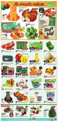 Preview of Sobeys - Black Friday  from shop Sobeys valid from 27.11.2025 | Page: 5 | Products: Nuts, Salad, Apples, Tomatoes