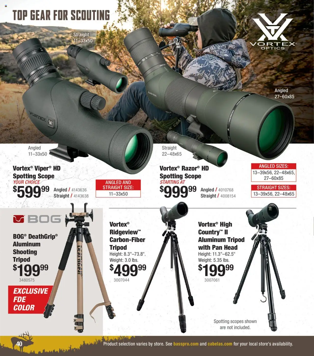 Cabela's Big Game Hunting 25 - valid from 12.06.2025 | Page: 40 | Products: Pan, Weight