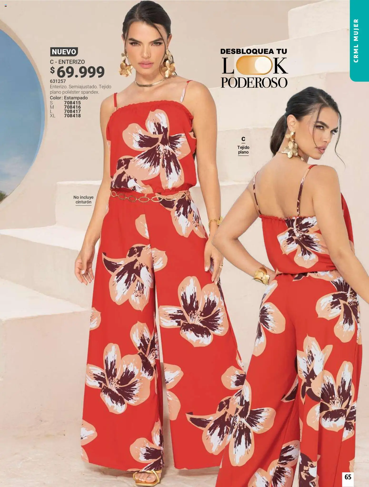 Carmel revista - valida desde el 01.06.2026 | Página: 65 | Productos: Cinturón, Enterizo