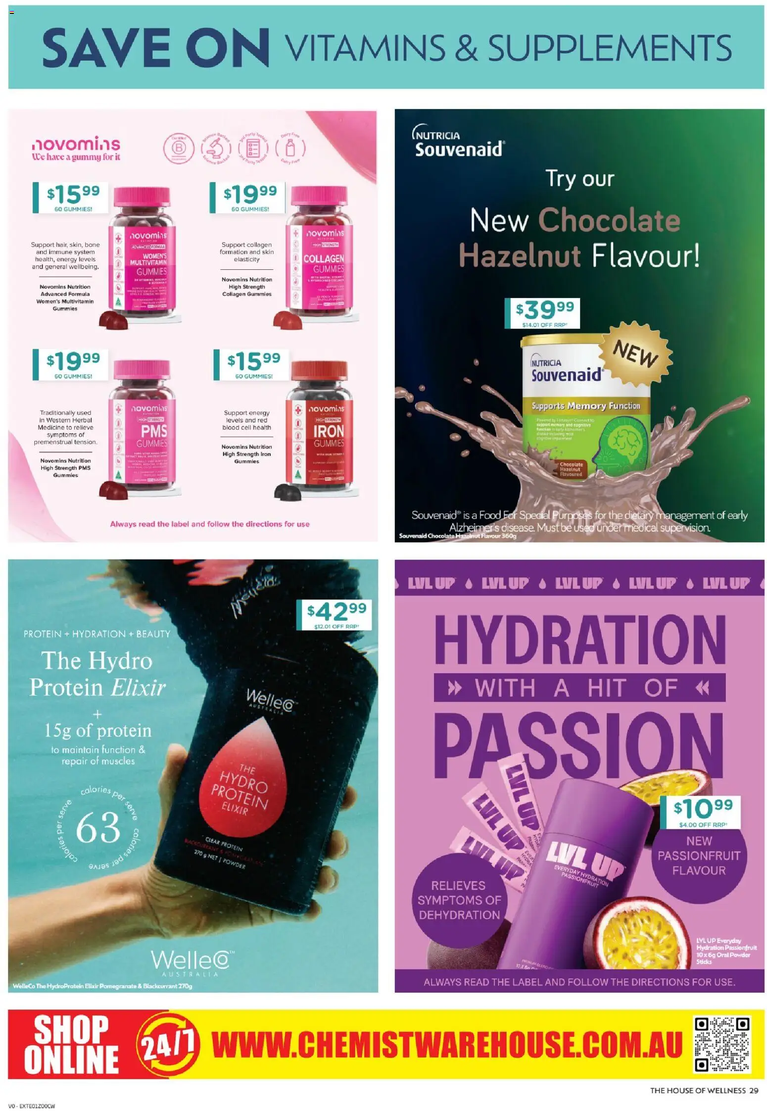 Chemist Warehouse catalogue - valid from 12.03.2026 | Page: 29 | Products: Chocolate, Passionfruit, Collagen, Herbal
