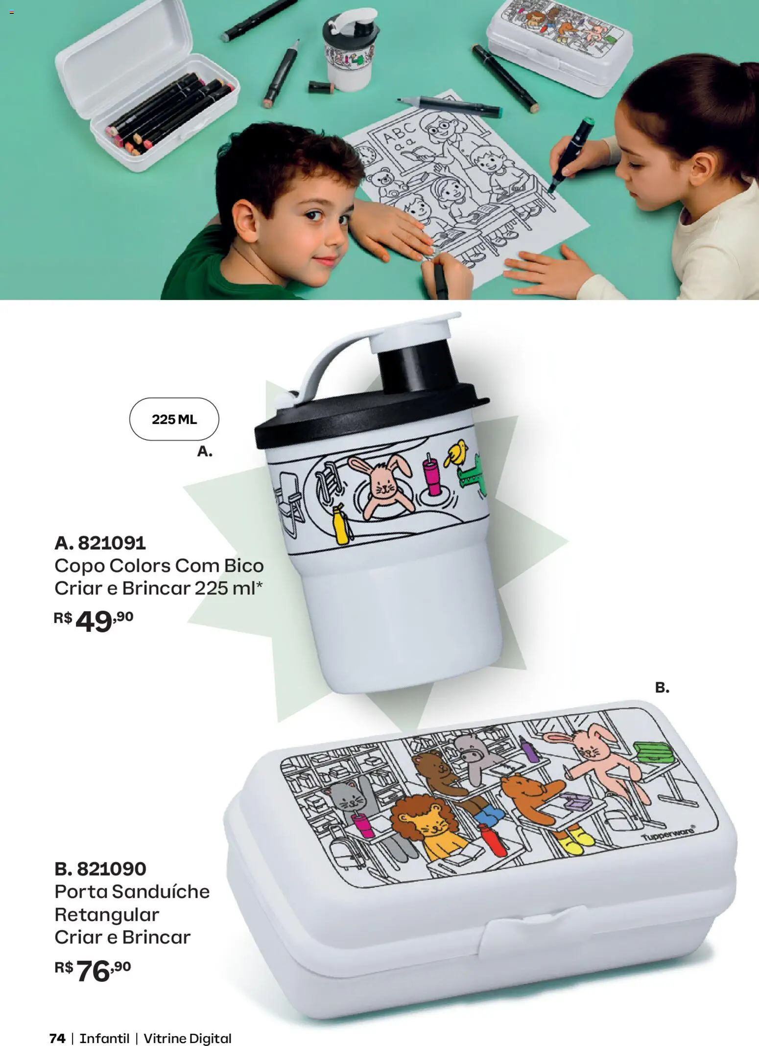 Tupperware Folheto - válido de 01.05.2026 | Página: 74 | Produtos: Porta, Sanduíche, Bico