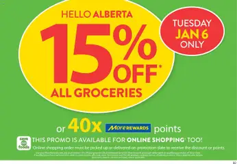 Preview of Save on foods flyer - AB from shop Save on foods valid from 01.01.2026