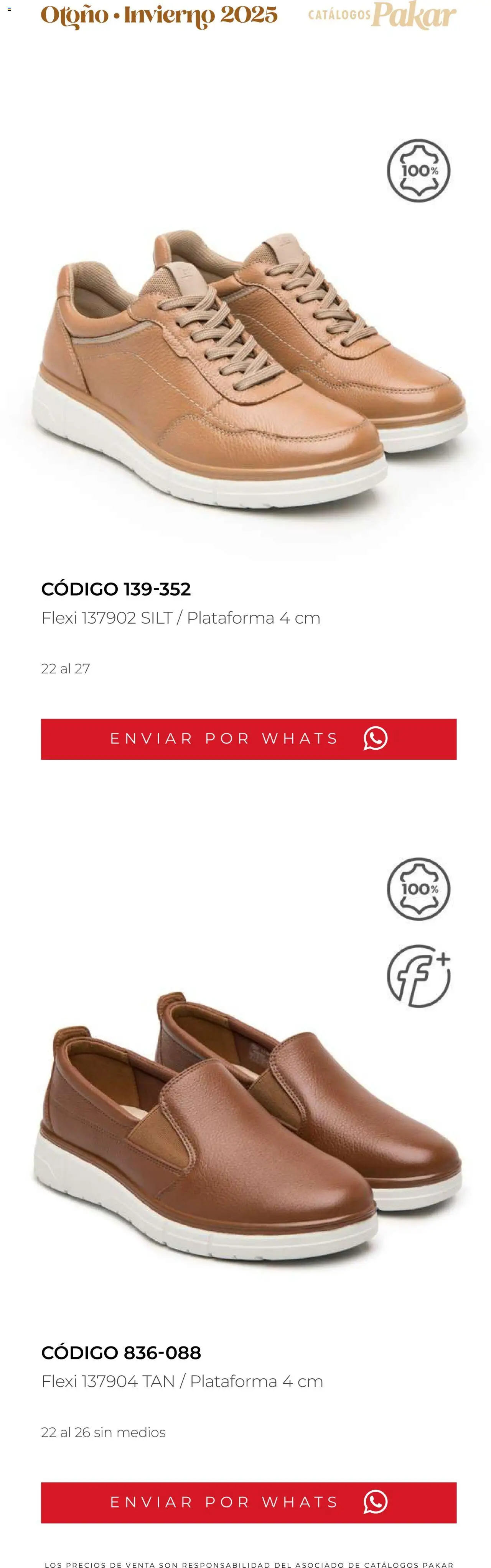 Nuevas ofertas de SC Pakar válidas en toda la República Mexicana desde el 10.10.2025. ¡Encuentra las mejores ofertas en SC Pakar - Catálogo Flexi otoño / invierno! | Página: 120