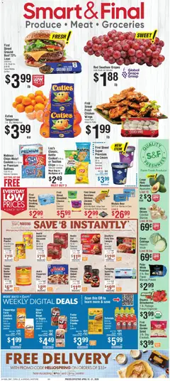 Preview of Smart & Final weekly ads valid from 15.04.2026
