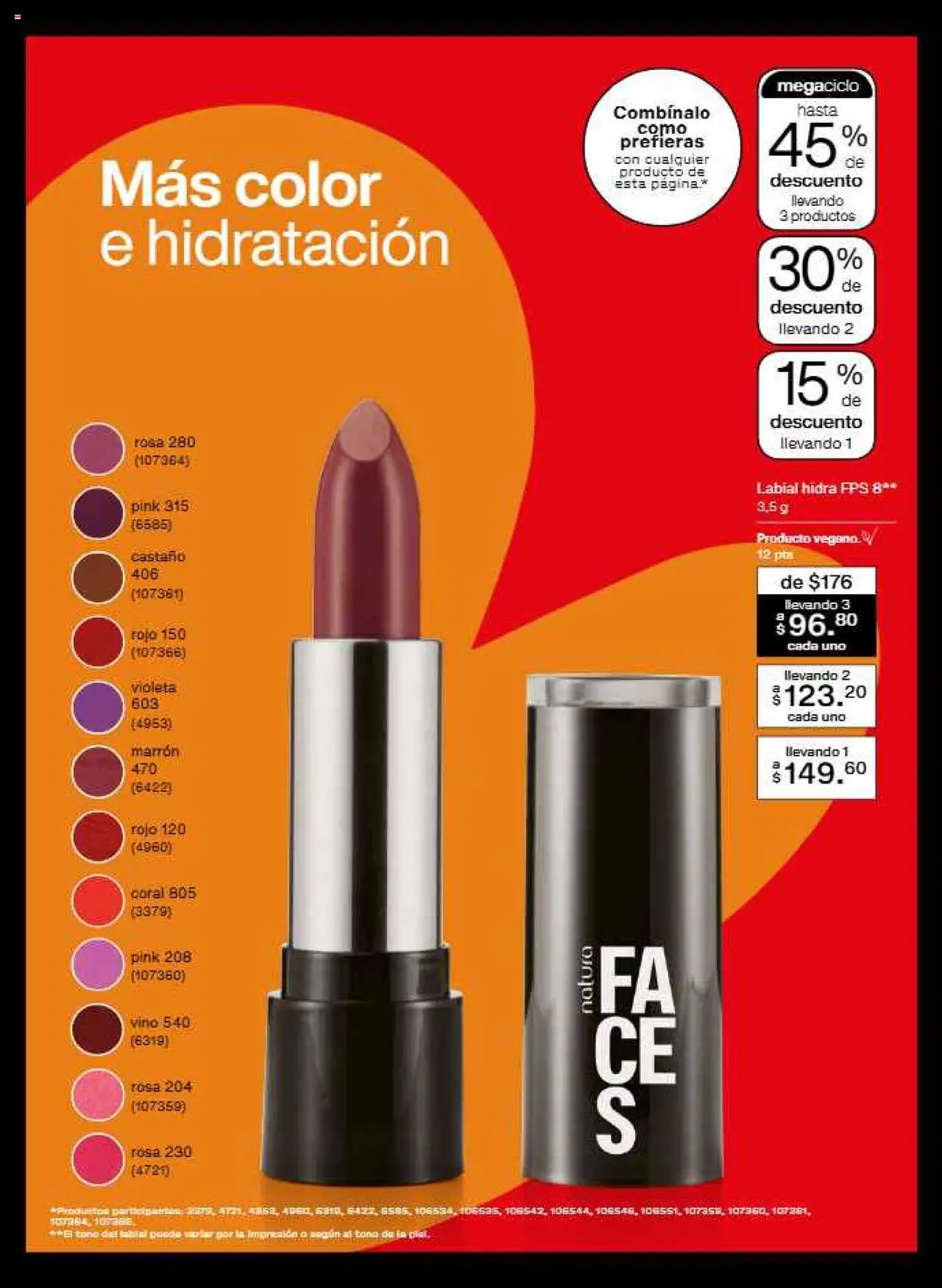 Nuevas ofertas de Natura válidas en toda la República Mexicana desde el 12.10.2025. ¡Encuentra las mejores ofertas en Natura - Campaña 16 2025! | Página: 69 | Productos: Vino