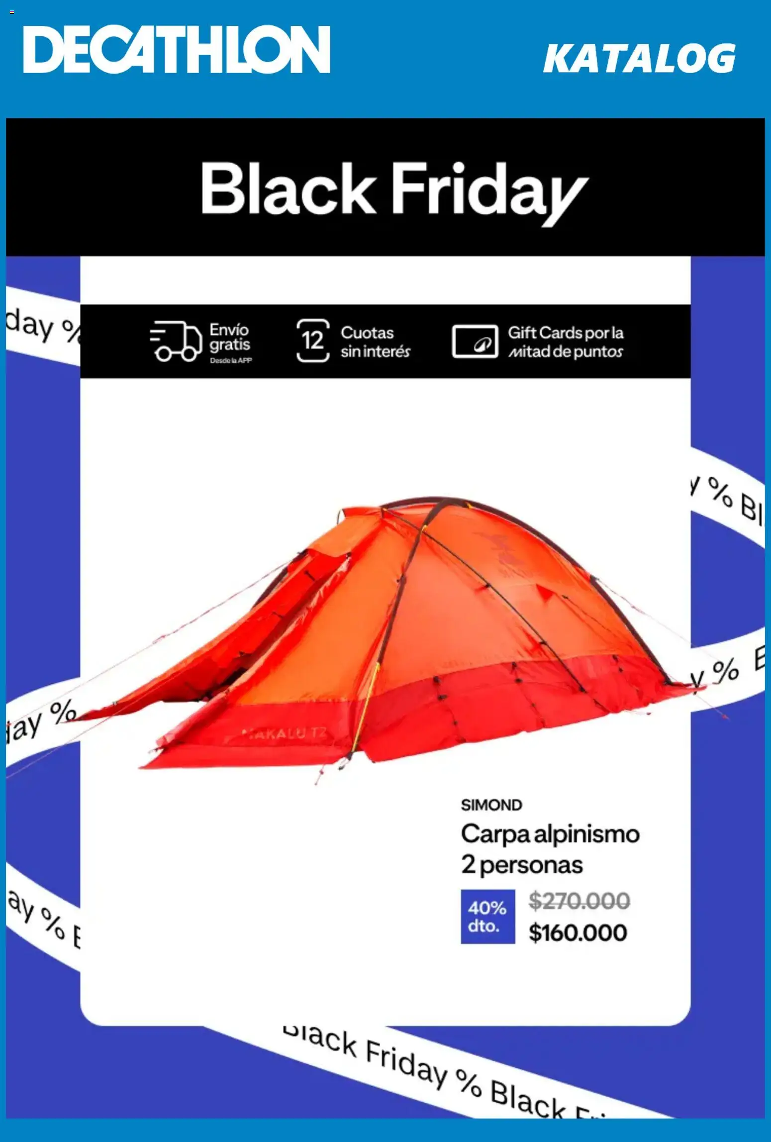 Black Friday Decathlon │ válido desde el 27.11.2025 | Página: 7 | Productos: Carpa