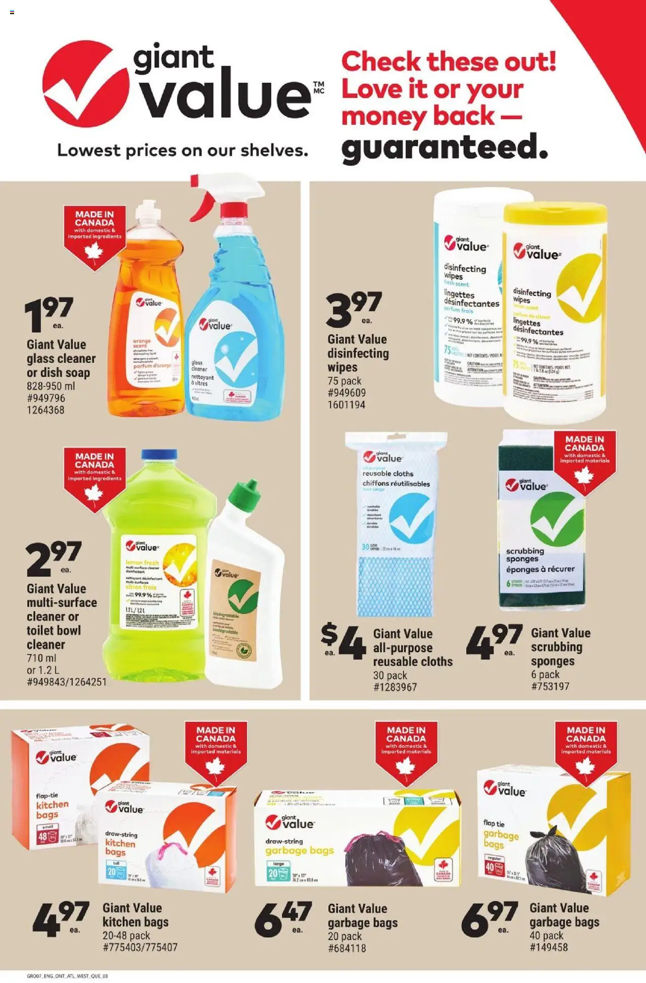 Giant Tiger flyer valid from 17.09.2025 | Page: 3 | Products: Soap