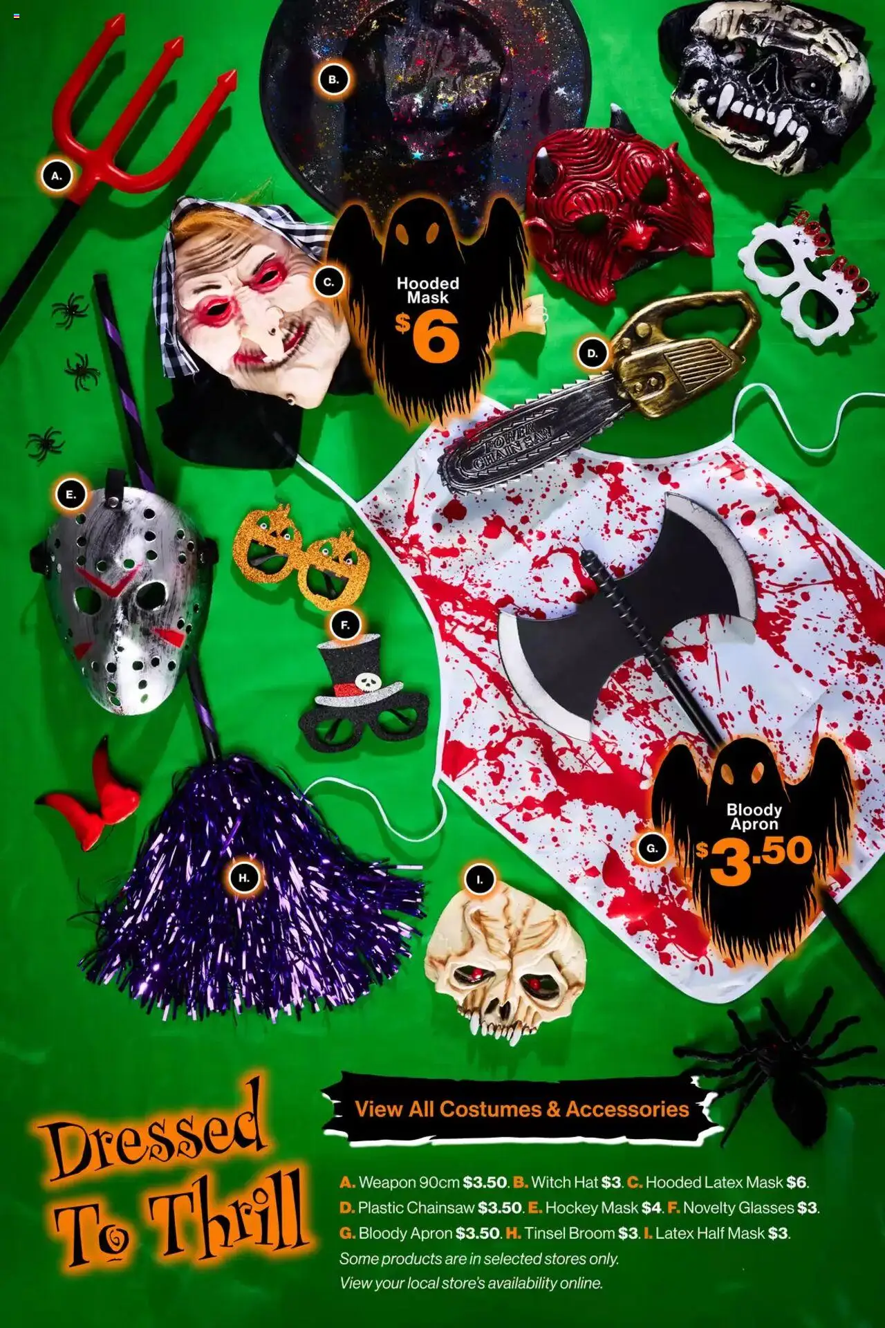 The Reject Shop catalogue - valid from 24.09.2025 | Page: 7 | Products: Novelty, Chainsaw, Hat, Glasses