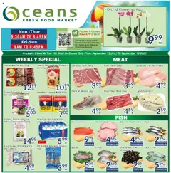 Preview of Oceans weekly flyer / circulaire from shop Oceans valid from 12.09.2025