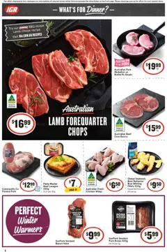 IGA catalogue - valid from 23.07.2025 | Page: 5 | Products: Bacon, Chicken, Olives, Vegetables
