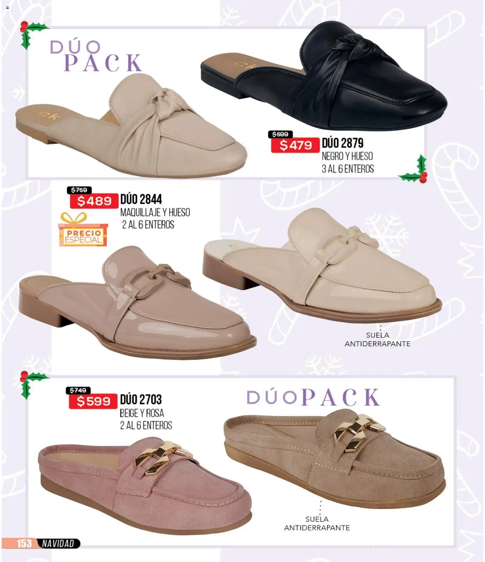 Nuevas ofertas de Cklass válidas en toda la República Mexicana desde el 30.11.2025. ¡Encuentra las mejores ofertas en Cklass catálogo Rebajas Navideñas Ropa! | Página: 411 | Productos: Maquillaje