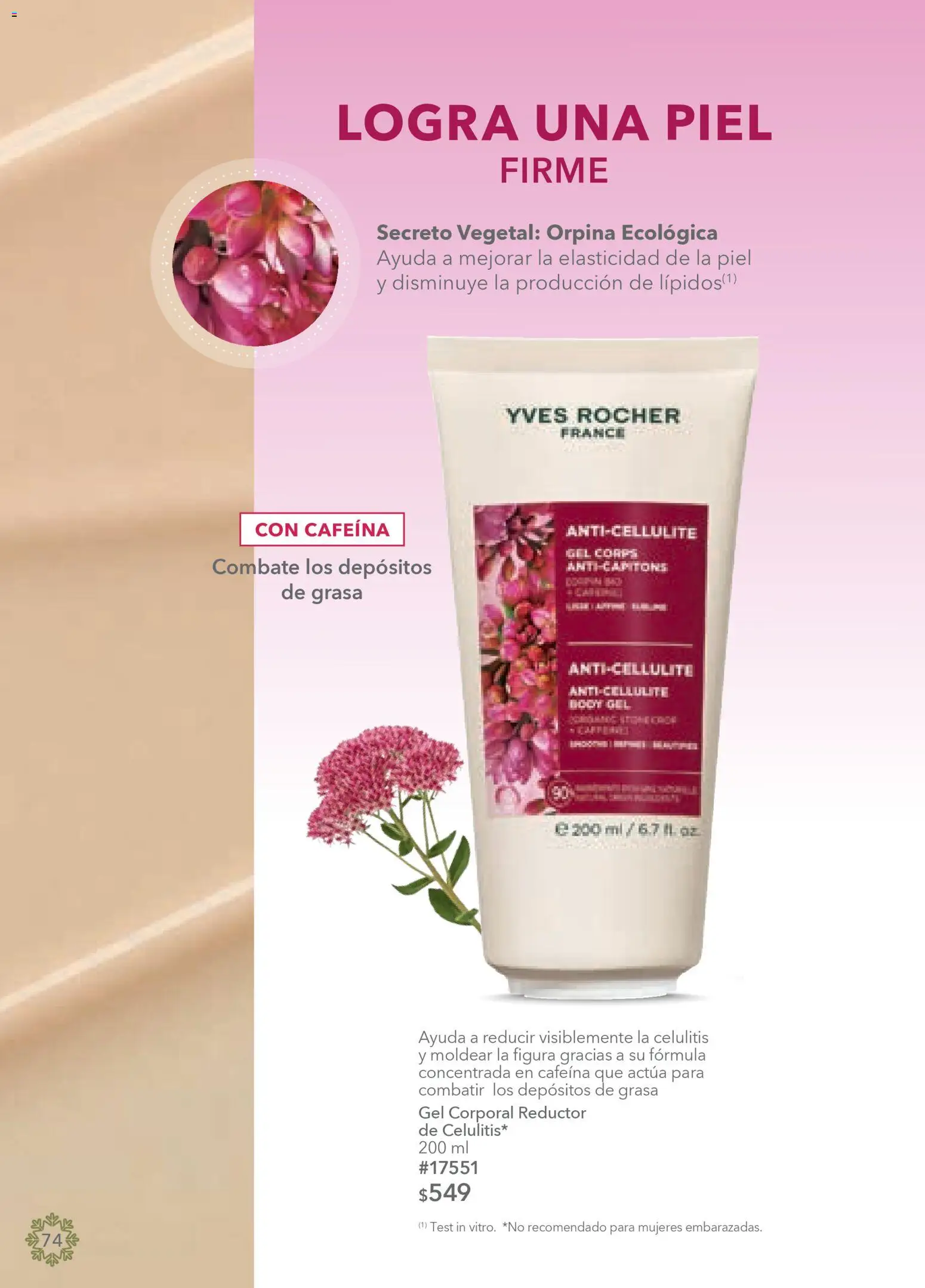 Nuevas ofertas de Yves Rocher válidas en toda la República Mexicana desde el 19.11.2025. ¡Encuentra las mejores ofertas en Yves Rocher campaña 16 2025! | Página: 76 | Productos: Gel corporal