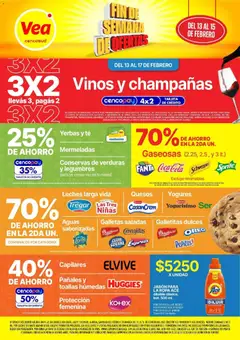 Vista previa Vea - Oferta fin de semana válido desde el 13.02.2026