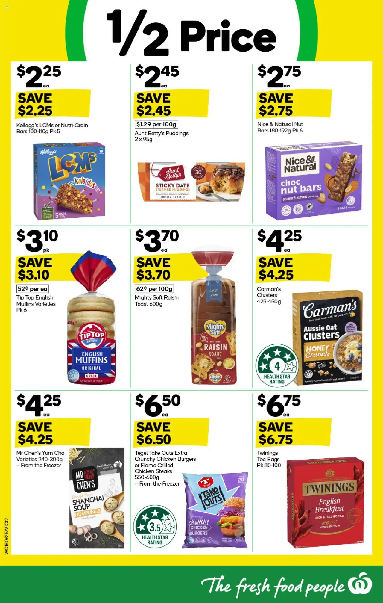 Woolworths catalogue - valid from 18.06.2025 | Page: 12 | Products: Chicken, Muffins, Soup, Freezer