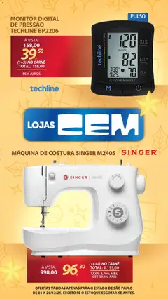 Lojas Cem - Ofertas atuais - Pré-Visualização do folheto da loja Lojas Cem, válido de 01.12.2025 | Página: 114