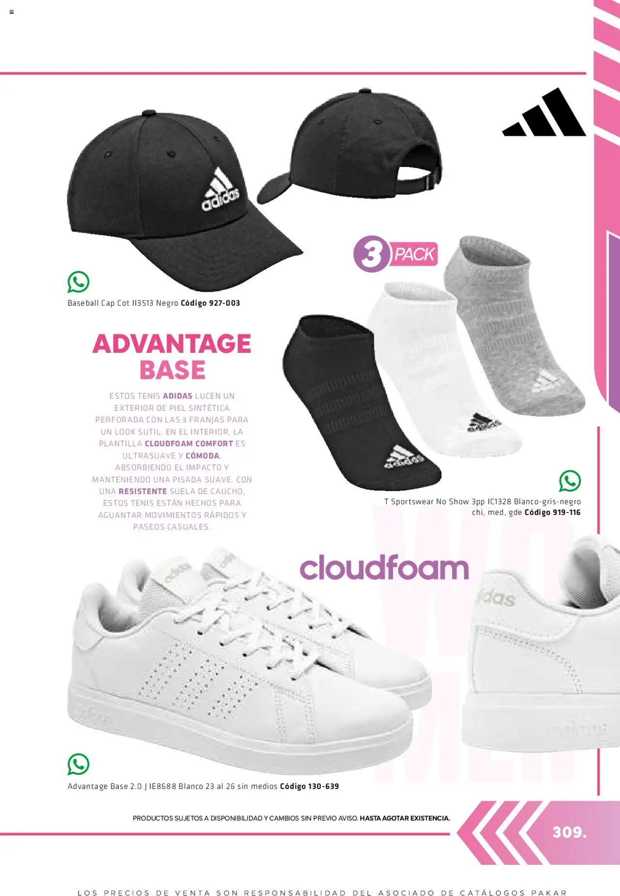 Nuevas ofertas de SC Pakar válidas en toda la República Mexicana desde el 06.03.2025. ¡Encuentra las mejores ofertas en SC Pakar catálogo Women! | Página: 309 | Productos: Tenis
