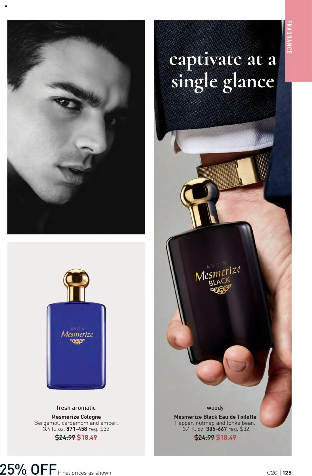 Avon Brochure - valid from 24.09.2025 | Page: 125 | Products: Fragrance, Eau de toilette